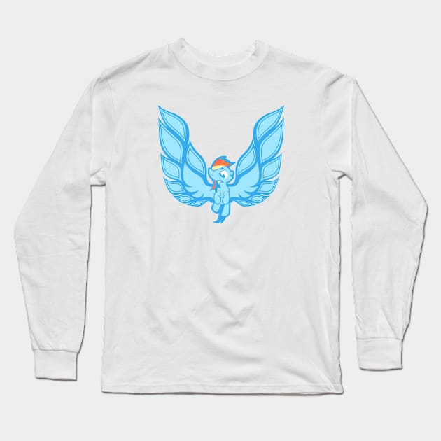 Dash-Am Long Sleeve T-Shirt by dann